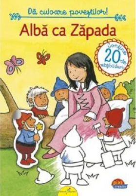 Alba ca Zapada - Colectia Pixi Creativ