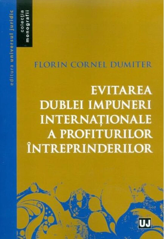 Evitarea dublei impuneri internaționale a profiturilor întreprinderilor