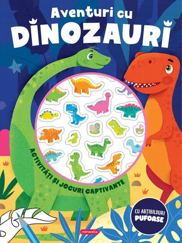 Aventuri cu dinozauri - Activități și jocuri captivante