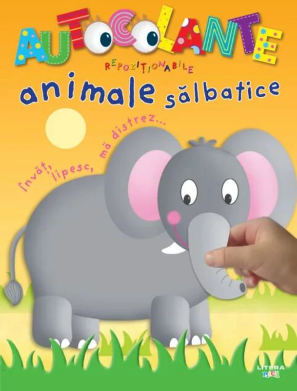Autocolante repoziționabile: Animale sălbatice