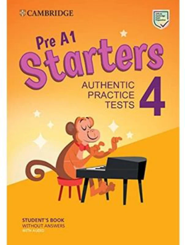 Pre A1 Starters 4 Student's Book without Answers with Audio