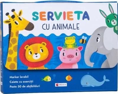 Servieta cu animale