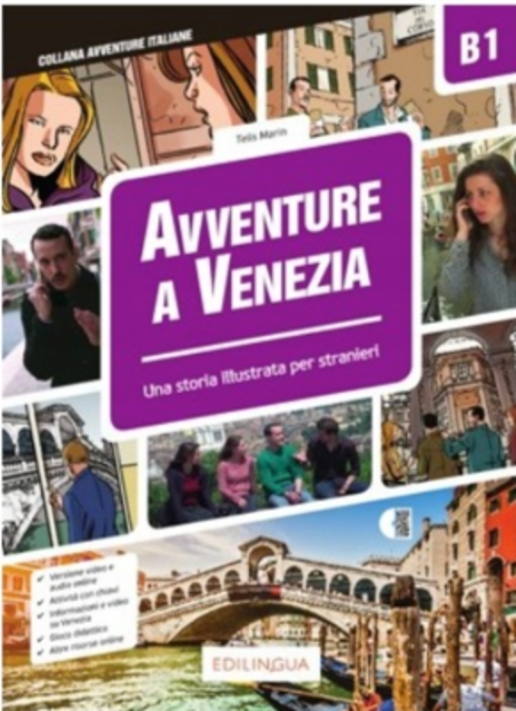 Avventure a Venezia B1 - Storia illustrata per studenti d’italiano LS/L2