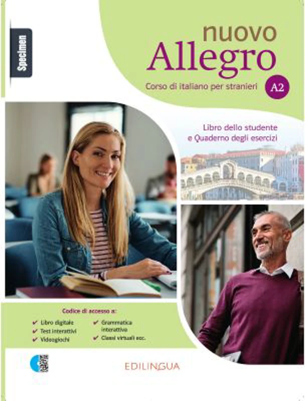 Nuovo Allegro 2 - Libro dello studente ed esercizi + audio