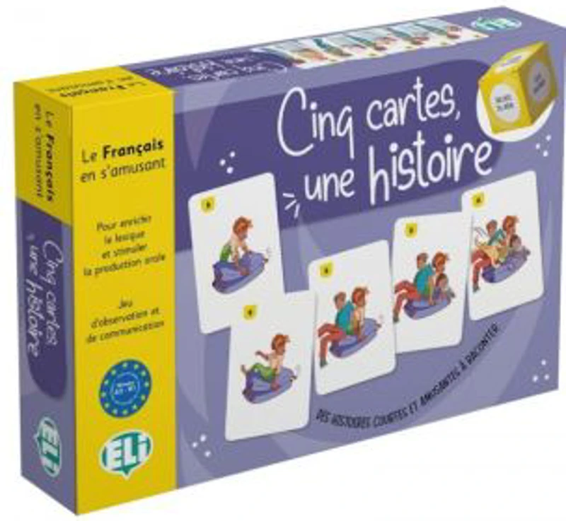 Cinq cartes, une histoire - A2-B1