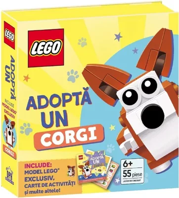 LEGO – Adopta un Corgi. Activitati pentru micii iubitori de animale