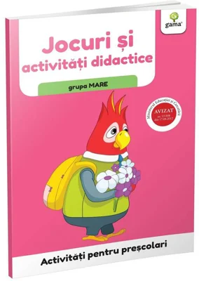 Activitati pentru prescolari. Jocuri si activitati didactice pentru grupa mare