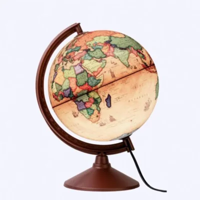 Glob pământesc iluminat Antique 26 cm