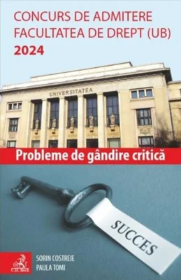 Concurs de admitere Facultatea de Drept (UB) 2024