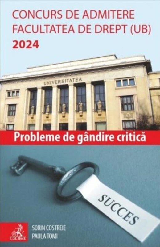 Concurs de admitere Facultatea de Drept (UB) 2024
