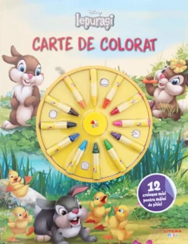 Disney Iepurași - carte de colorat