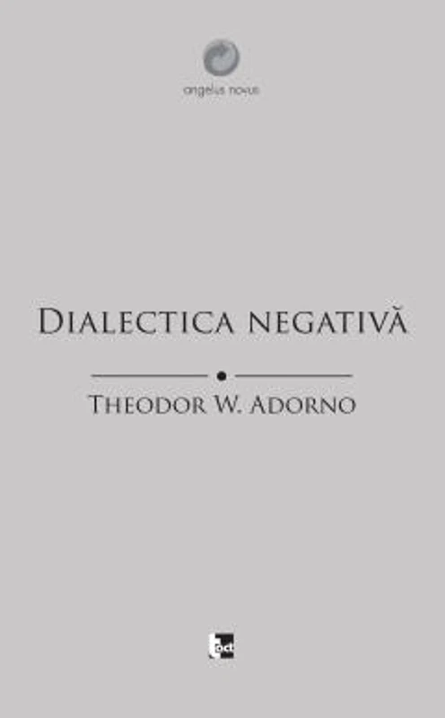 Dialectica negativa | Theodor Adorno