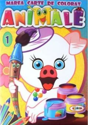 Marea carte de colorat - Animale - Volumul 1 |