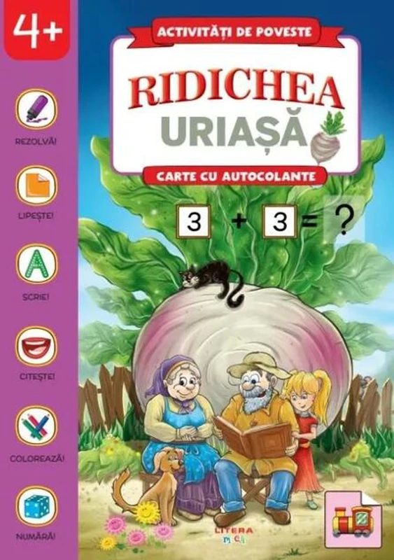 Activități de poveste. Ridichea uriașă