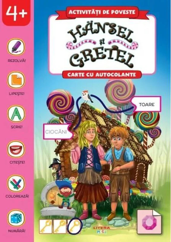 Activități de poveste. Hansel și Gretel