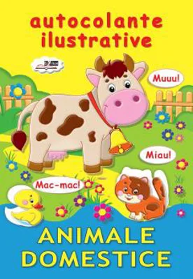 Animale domestice. Autocolante ilustrative