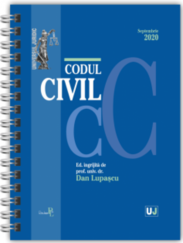 Codul civil. Septembrie 2020 | Dan Lupascu