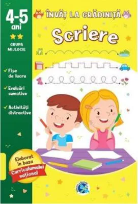 Invat la gradinita Scriere pentru grupa mijlocie, 4-5 ani