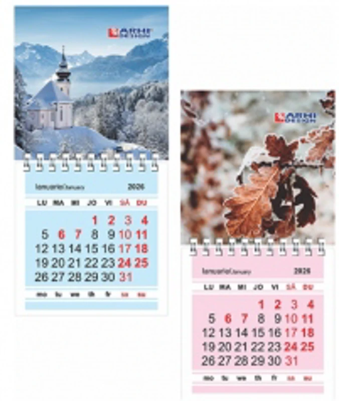 Calendar magnetic S 2026 (diverse modele)
