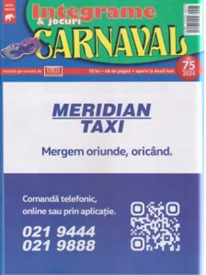 Integrame si jocuri Carnaval, Nr.75/2024