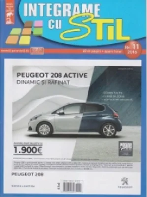 Integrame cu stil, Nr. 11/2016
