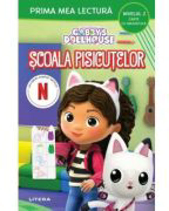 Gabby's Dollhouse. Scoala pisicutelor (Nivelul 2 Carte cu majuscule)