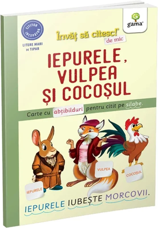 Iepurele vulpea si cocosul