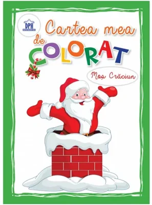 Cartea mea de colorat - Mos Craciun