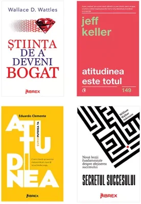 Pachet Atitudinea. Set 4 carti