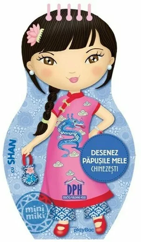 Desenez papusile mele - Chinezesti - cu Shan