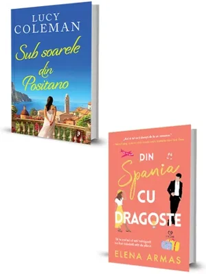 Pachet Sub soarele din Positano + Din Spania cu dragoste. Set 2 carti