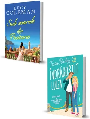 Pachet Sub soarele din Positano + Indragostit lulea. Set 2 carti