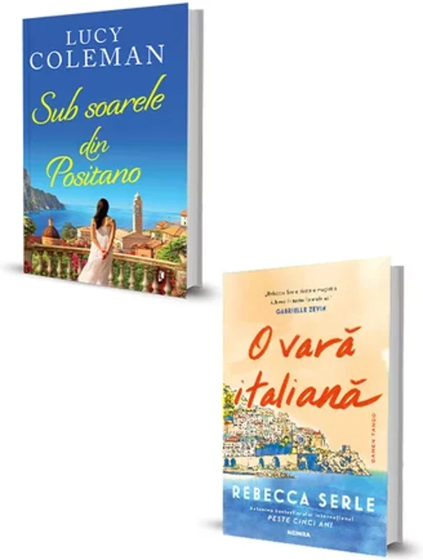 Pachet Sub soarele din Positano + O vara italiana. Set 2 carti