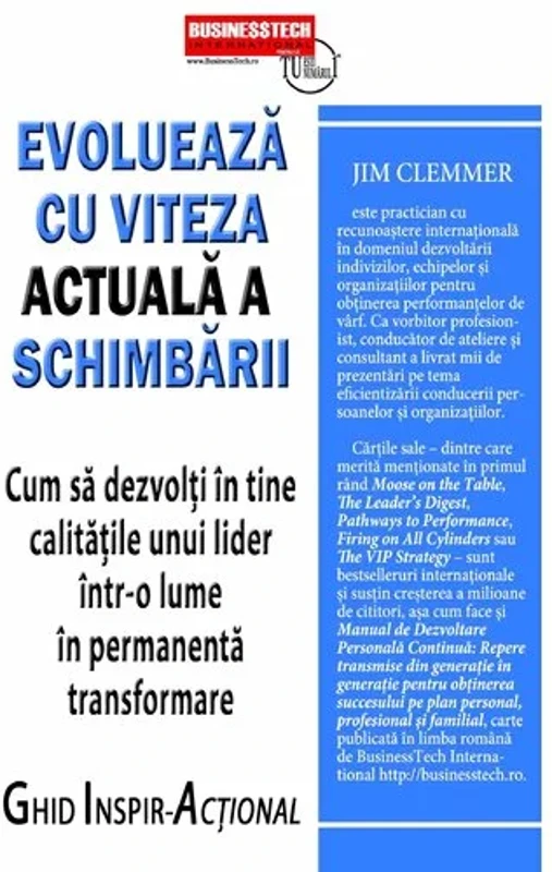 Evolueaza cu viteza actuala a schimbarii