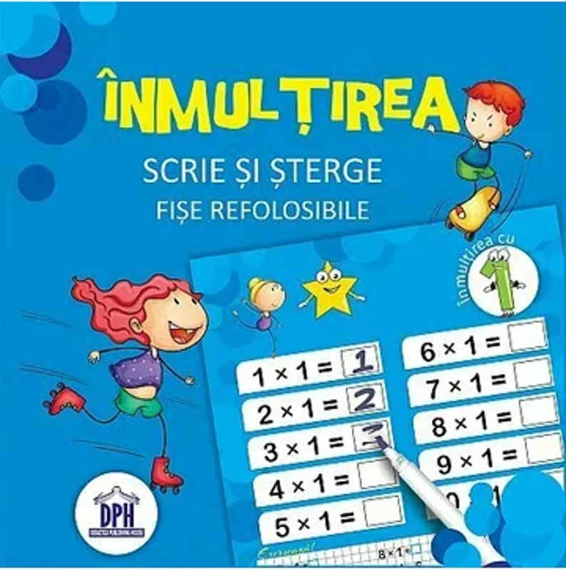 Scrie si sterge - Inmultirea