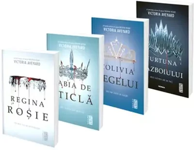 Pachet complet Regina Rosie. Set 4 carti