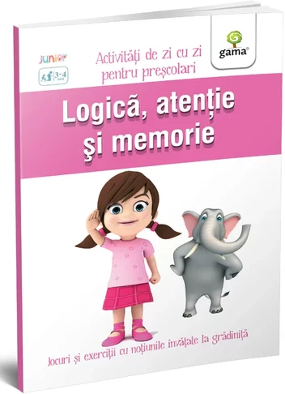 Logica  atentie și memorie 3-4 ani