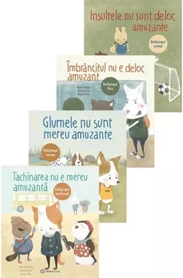 Pachet Bullyingul nu este amuzant. Set 4 carti