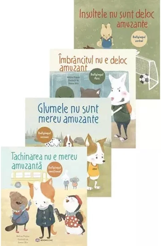 Pachet Bullyingul nu este amuzant. Set 4 carti