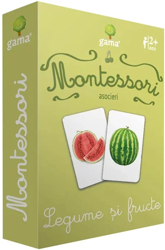 Montessori. Asocieri. Legume si fructe