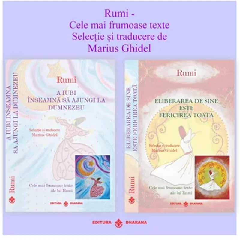 Pachet carti Rumi. Set 2 volume