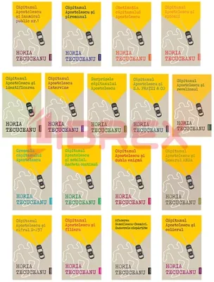Pachet Horia Tecuceanu. Set 17 carti Capitanul Apostolescu