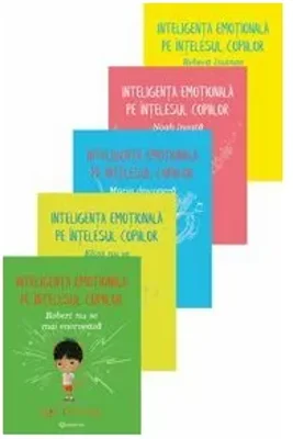 Pachet Inteligenta emotionala pe intelesul copiilor. Set 5 carti