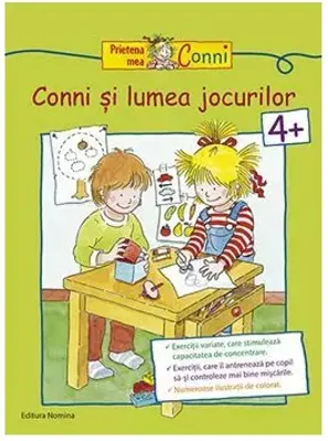 Conni si lumea jocurilor 4 ani+