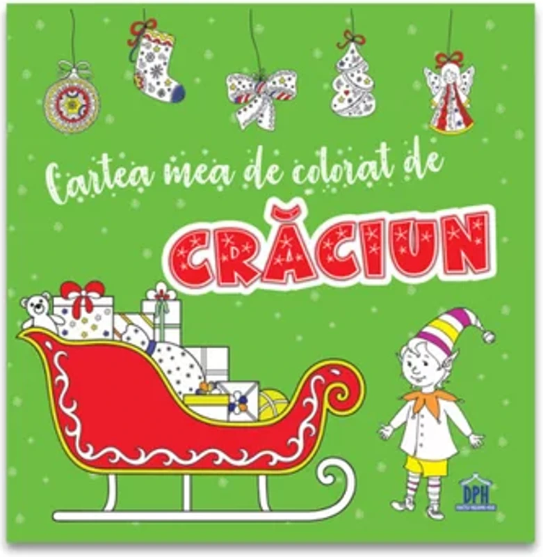 Cartea mea de colorat de Craciun