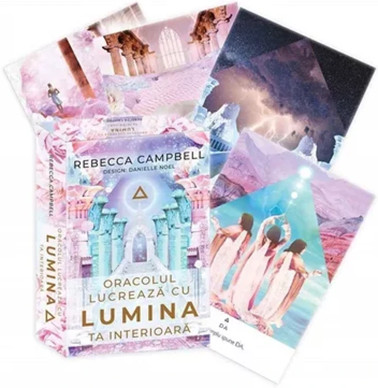 Oracolul Lucreaza cu Lumina Ta Interioara. Set de 44 carti-oracol si un ghid
