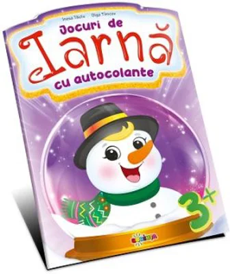 Jocuri de Iarna. Cu autocolante. 3+