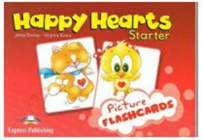 Happy Hearts, Starter, Picture flashcards. Curs de limba engleza pentru prescolari - Jenny Dooley