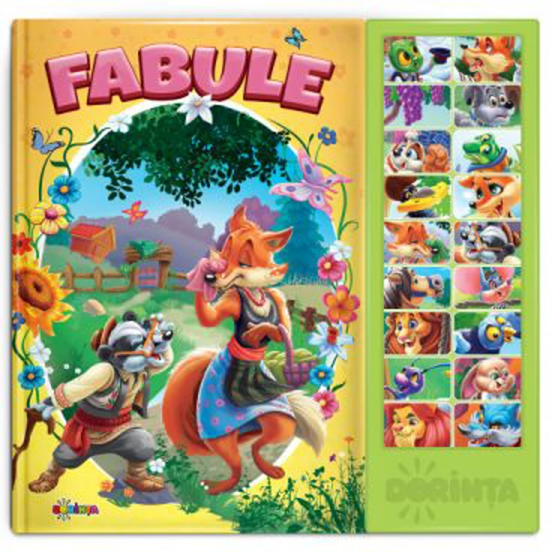 Carte cu sunete. Fabule