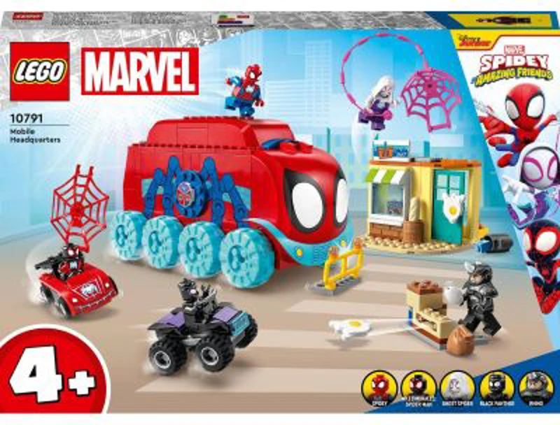 LEGO Marvel Super Heroes. Sediul mobil al echipei Spidey 10791, 187 piese